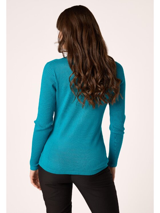 QUIOSQUE QUIOSQUE Sveter QUIOSQUE 6OO003804 Modrá Regular Fit