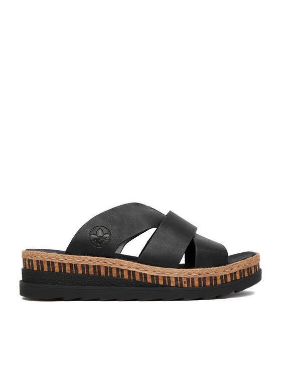 Rieker Rieker Klapki CEO-V7989-00 Czarny