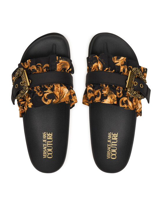 Versace Jeans Couture Versace Jeans Couture Papucs 80VA3SM5 ZS175 G89 Fekete