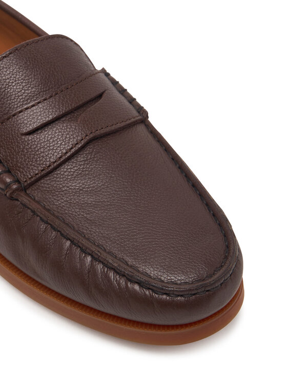 Polo Ralph Lauren Polo Ralph Lauren Mokasinai Merton Penny 803P15850002 Tamsiai ruda