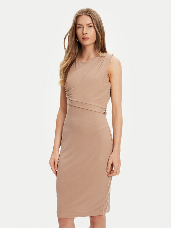 Guess Guess Rochie de zi W5YK27 KAQL2 Maro Regular Fit