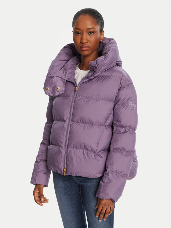 PINKO PINKO Μπουφάν χειμωνιάτικο 101602 A2P6 Μωβ Regular Fit