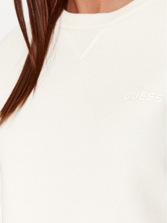 Guess Guess Felpa V3BQ16 KB3P2 Écru Regular Fit