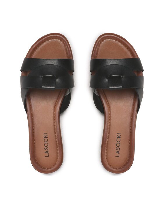 Lasocki Lasocki Pantoletten WI23-RUPIA-02 Schwarz