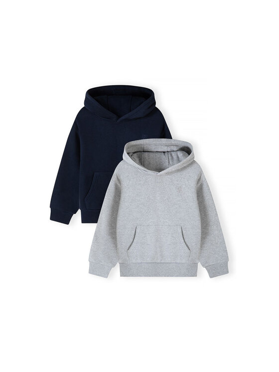minoti minoti Bluza 33FLEECE287 Granatowy Regular Fit