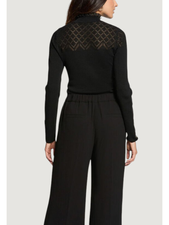 Morgan De Toi Morgan De Toi Maglione 252-MOC Nero Geometric Fit