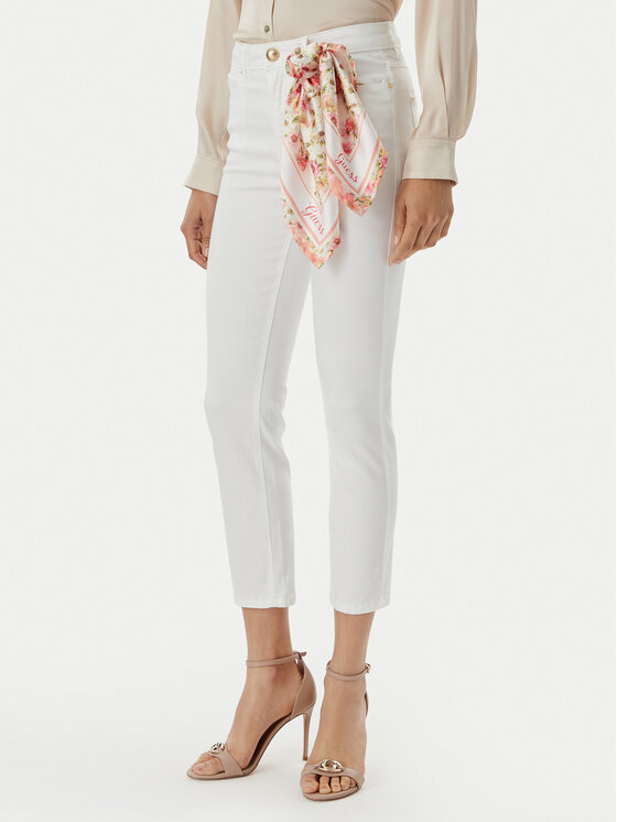 Guess Guess Jeans W5GA91 W93CM Weiß Skinny Fit