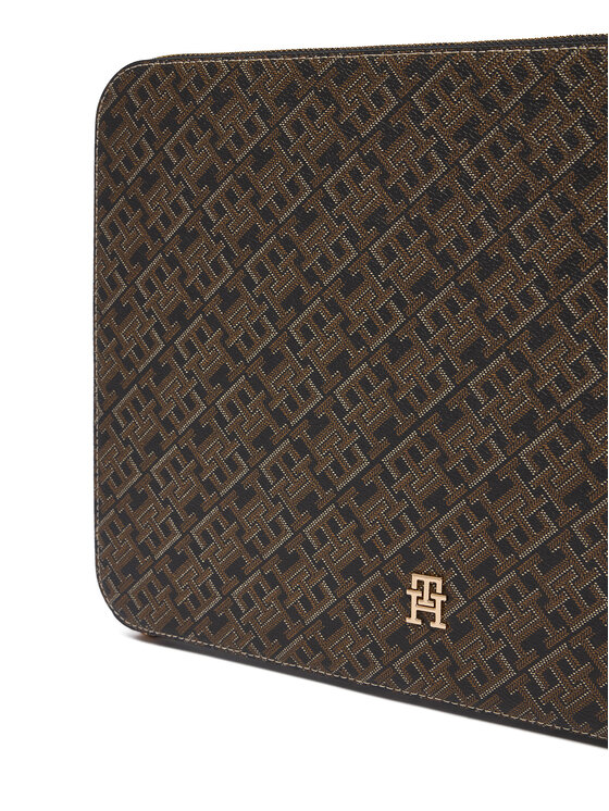 Tommy Hilfiger Tommy Hilfiger Sülearvuti hoidik Th Icon Laptop Case Mono Print AW0AW18929 Must