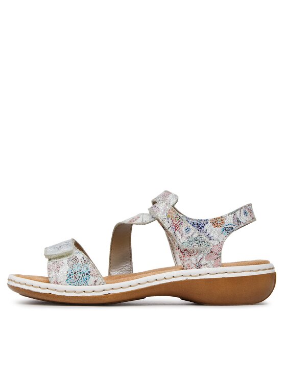 Rieker dames sandaal cognac - Olthuis Schoenen