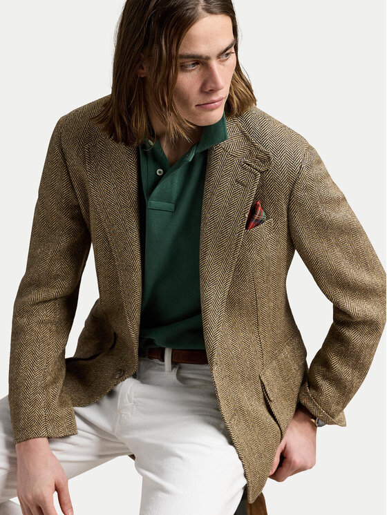 Polo Ralph Lauren Polo Ralph Lauren Polo majica 710536856458 Zelena Slim Fit