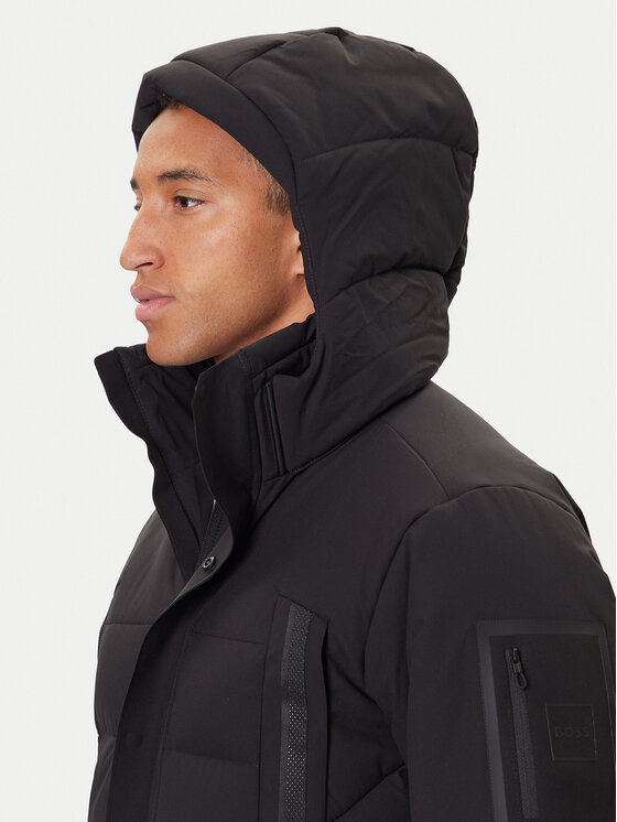 BOSS BOSS Puhovka Block-X 50547262 Črna Regular Fit