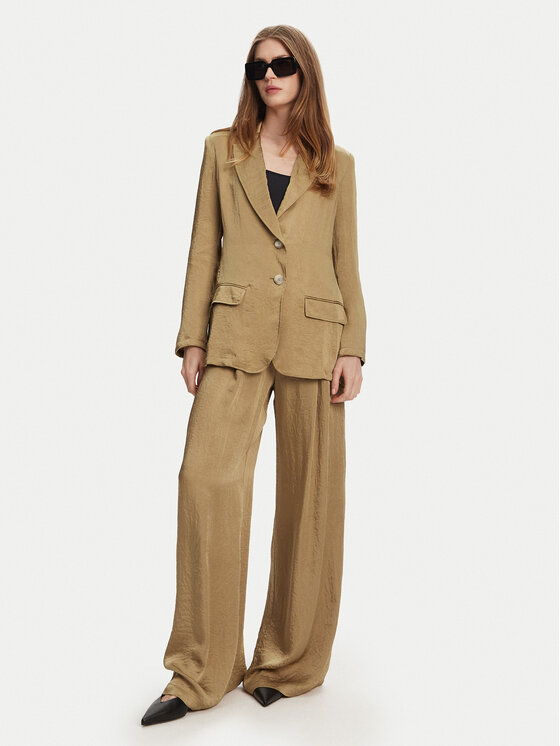 Marella Marella Marynarka Selz 2513041085 Beżowy Regular Fit