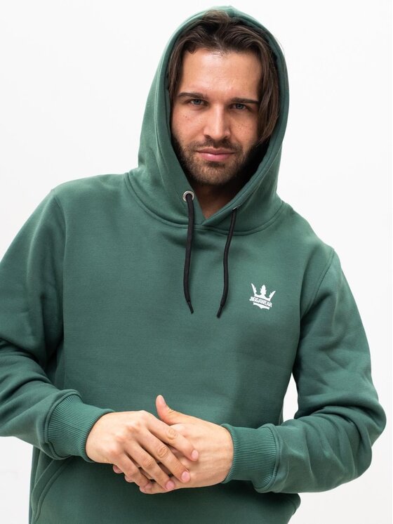 Jigga Wear Jigga Wear Bluza 131365 Zielony Regular Fit