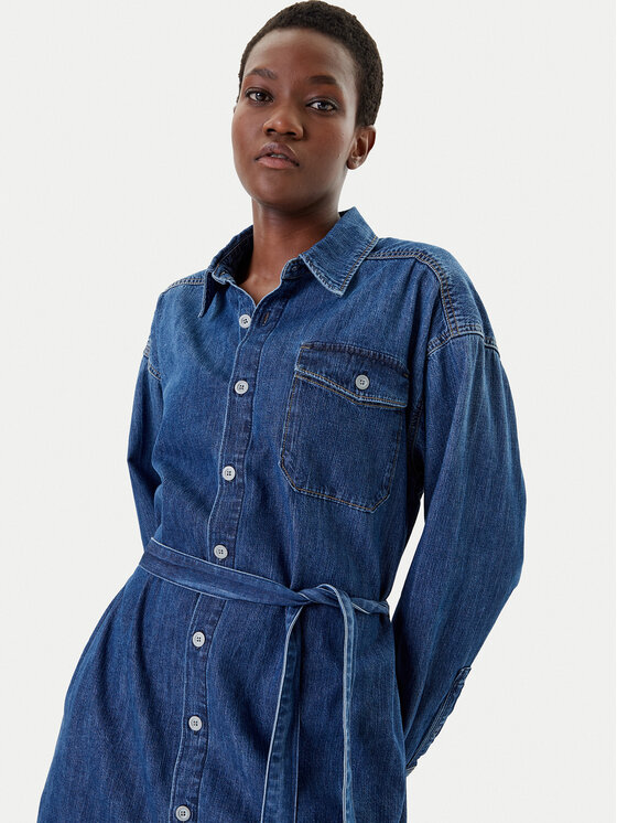G-Star Raw G-Star Raw Jeans haljina D26814-D252 Tamnoplava Regular Fit