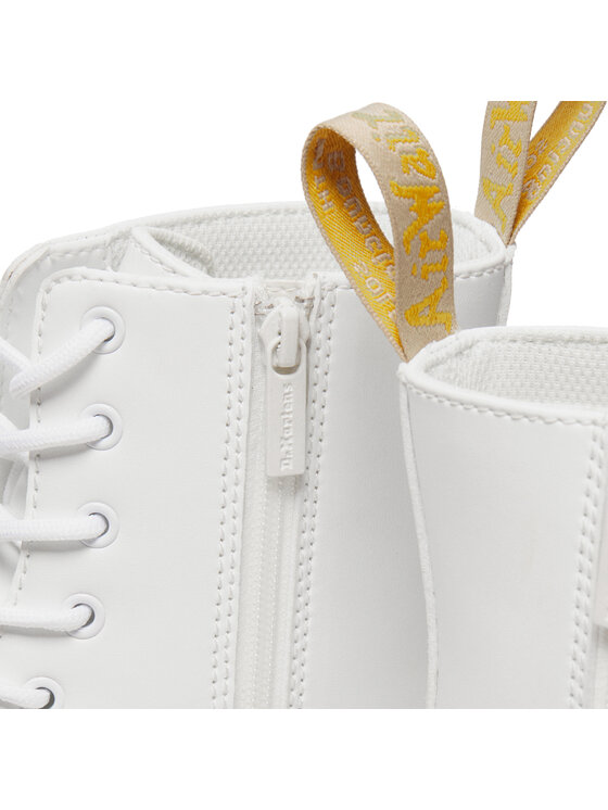 Dr. Martens Dr. Martens Schnürstiefel Vegan Jadon II Mono Weiß