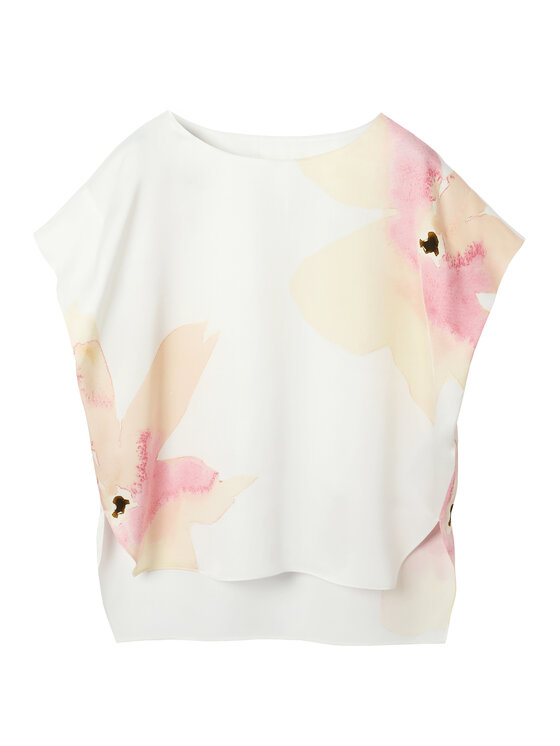 TATUUM TATUUM Blúzka IRMINA Biela Loose Fit