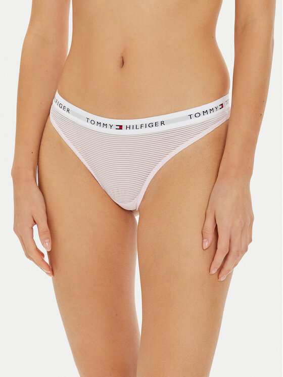 Tommy Hilfiger Tommy Hilfiger Sada 3 kusů string kalhotek UW0UW05532 Barevná