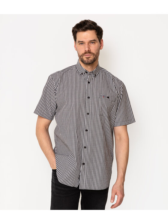 Lee Cooper Lee Cooper Koszula NEW TENBY2 KL24 Czarny Comfort Fit