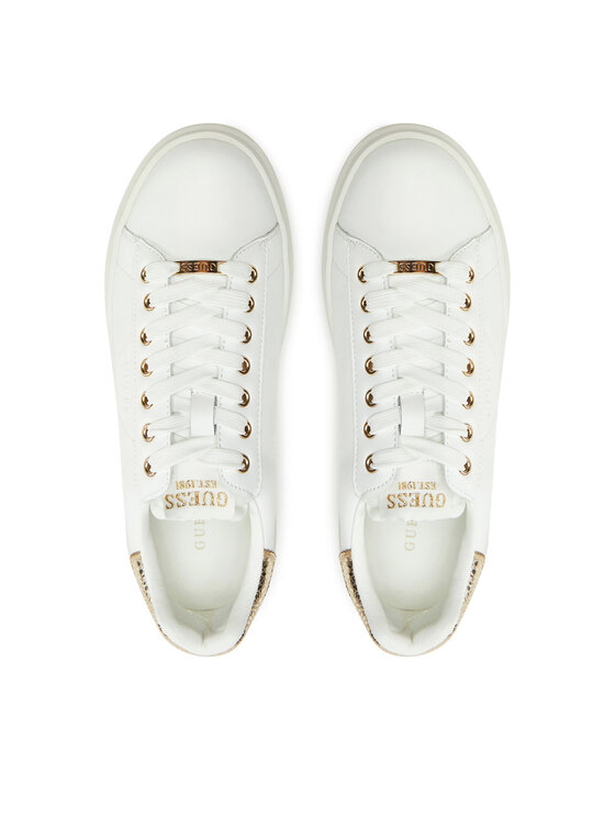 Guess Guess Sneakersy FLTELB LEM12 Biela