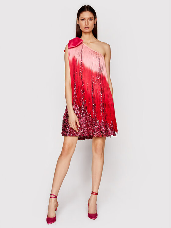 Abito da cocktail N_S00809 Rosa Regular Fit