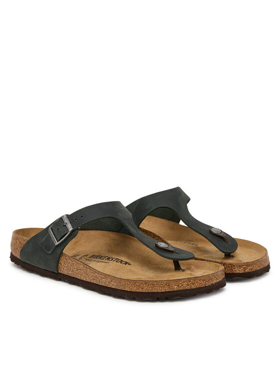 Birkenstock Birkenstock Infradito Gizeh 1032738 Verde scuro