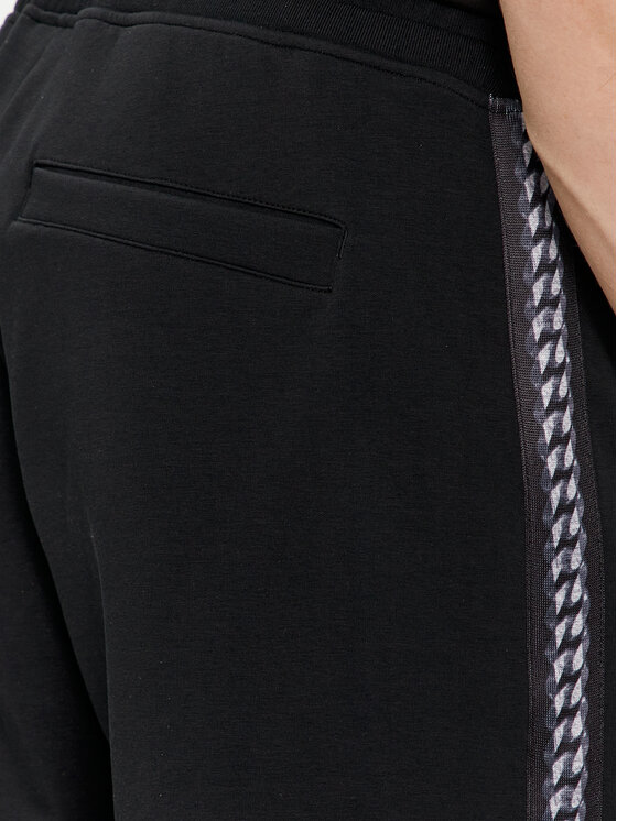 HUGO Hugo Sportske kratke hlače Desort 50510122 Crna Relaxed Fit
