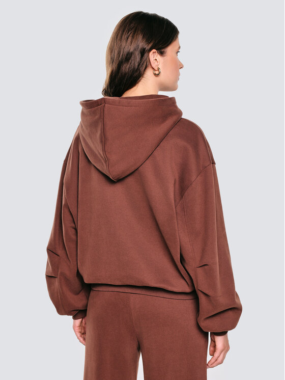 BIG STAR BIG STAR Bluza MARTA Brązowy Oversize