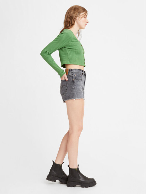 Levi's® Levi's® Szorty jeansowe 501® Original 563270240 Szary Regular Fit