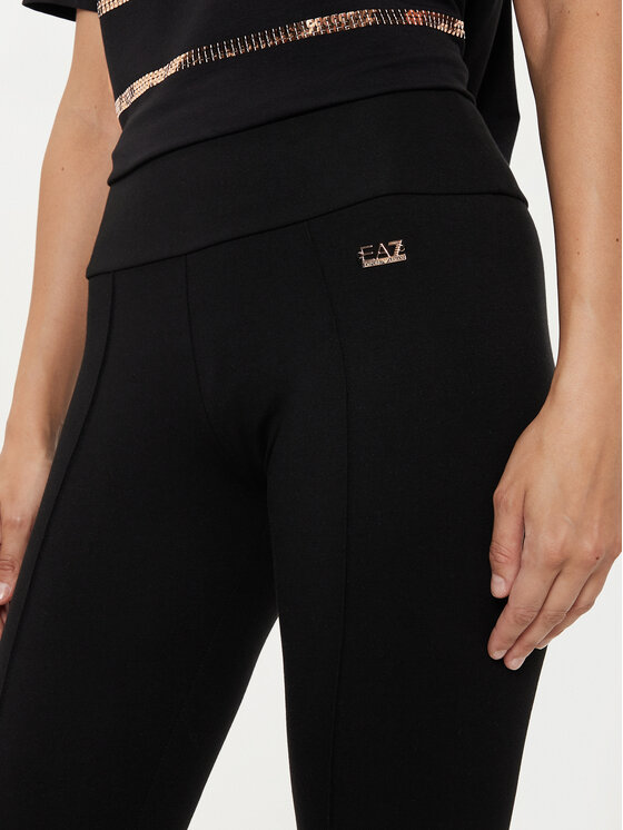 EA7 Emporio Armani EA7 Emporio Armani Leggings 6DTP73 TJQFZ 1200 Schwarz Slim Fit