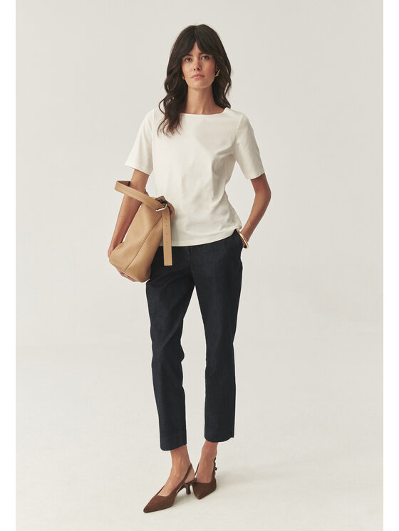 TATUUM Tatuum Bluzka MIKAJO Écru Classic Fit