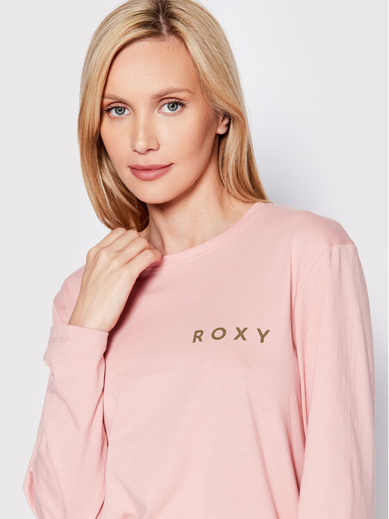Roxy Roxy Bluzka I Am A Rider ERJZT05443 Różowy Regular Fit