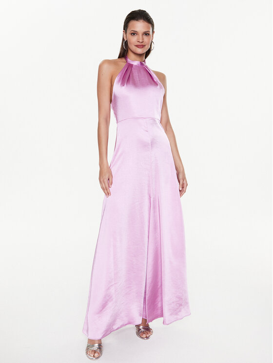 PINKO Pinko Večerní šaty La Rioja 100102 Z345 Růžová Regular Fit