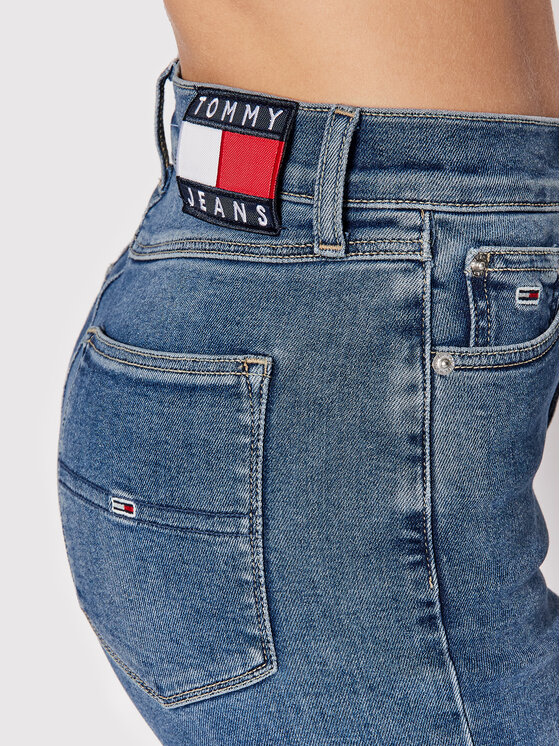 Tommy Jeans Tommy Jeans Jeans hlače Melany DW0DW11585 Mornarsko modra Skinny Fit