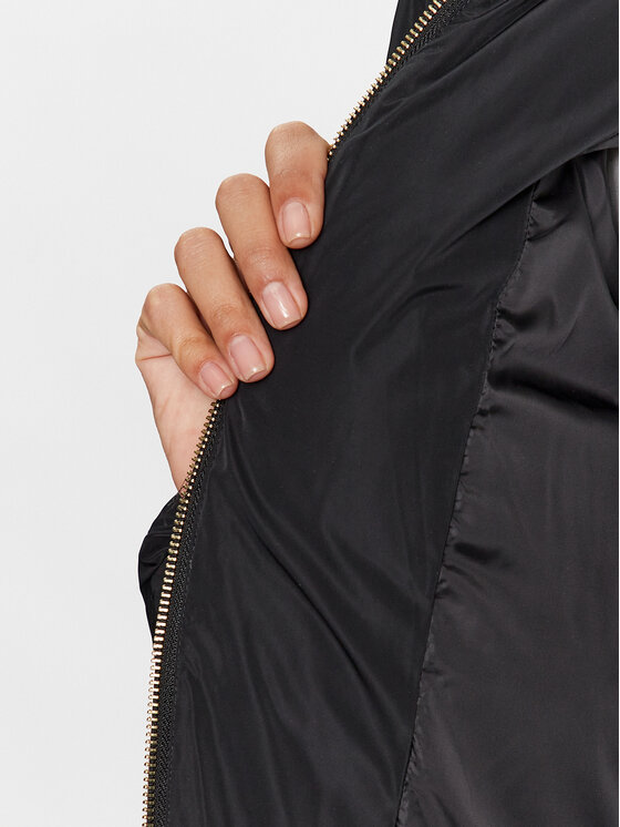 Liu Jo Liu Jo Μπουφάν μεταβατικό TF3142 T3552 Μαύρο Regular Fit