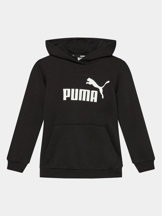 Puma Majica Dugih Rukava Ess Logo 587031 Crna Regular Fit