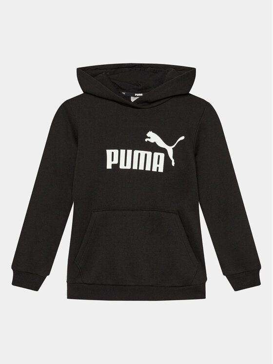587031 Ess Logo Sweatshirt Schwarz Puma Regular Fit