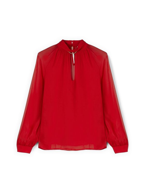 Motivi Motivi Blusa 2715W000751N016 Rosso Regular Fit