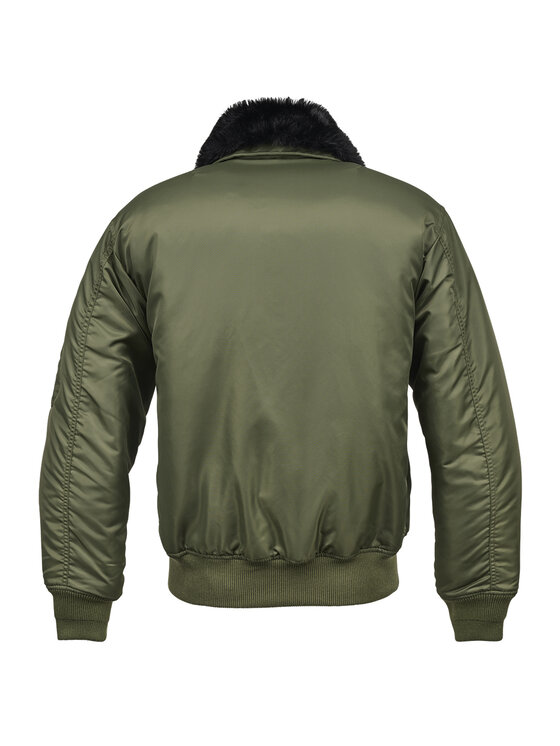 Brandit Brandit Kurtka bomber 3175.1.3XL Zielony Regular Fit