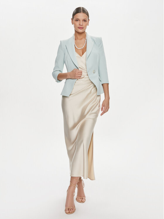 Elisabetta Franchi Elisabetta Franchi Піджак GI-T61-41E2-V580 Бірюзовий Regular Fit