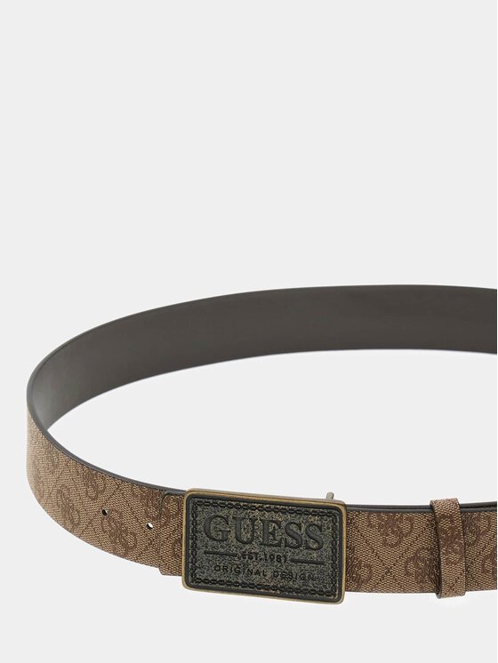 Guess Guess Pasek Męski 176903 Beżowy