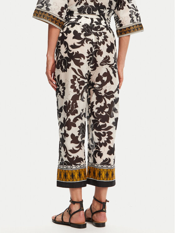 Devotion TWINS Devotion TWINS Pantaloni di tessuto Stigma 025.403G Nero Loose Fit