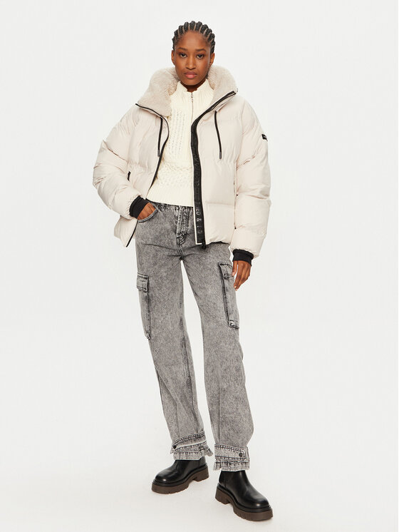 Frieda & Freddies Frieda & Freddies Зимно яке 3724B Екрю Regular Fit