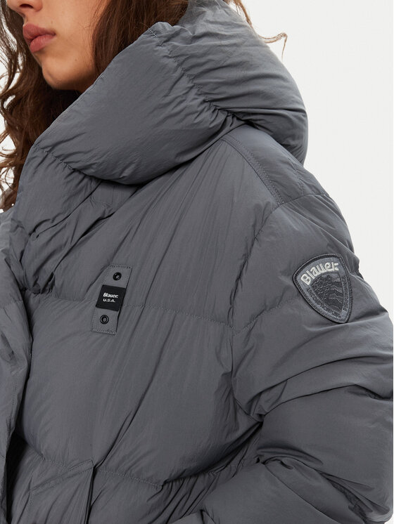 Blauer Blauer Daunenjacke 24WBLDK03297 Grau Regular Fit