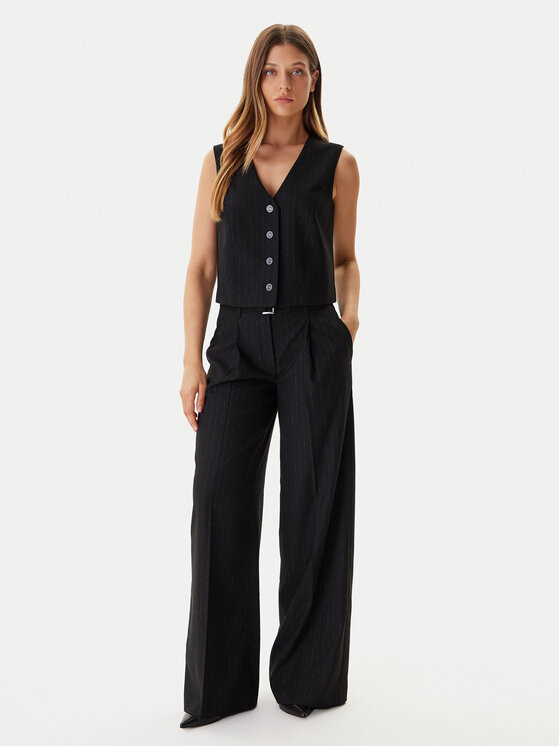 Guess Guess Öltönymellény W5BH52 W2422 Fekete Regular Fit