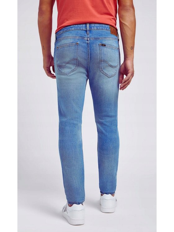 Lee Lee Jeansy Malone Niebieski Skinny Fit