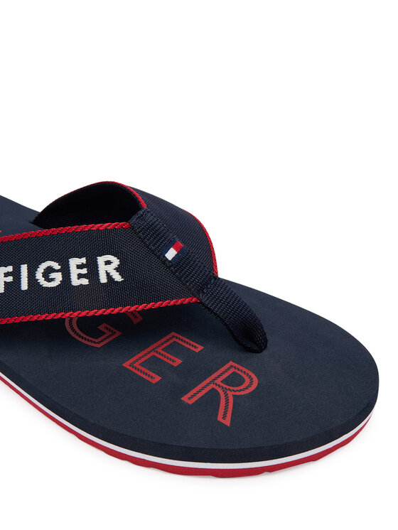 Tommy Hilfiger Tommy Hilfiger Джапанки Sporty Hilfiger Beach Sandal FM0FM05913 Тъмносин