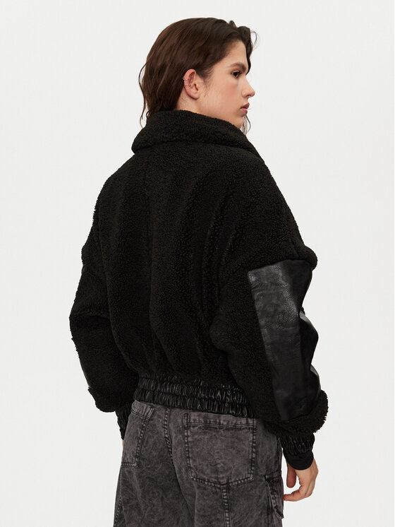 Alpha Industries Alpha Industries Μπόμπερ μπουφάν 148001 Μαύρο Relaxed Fit