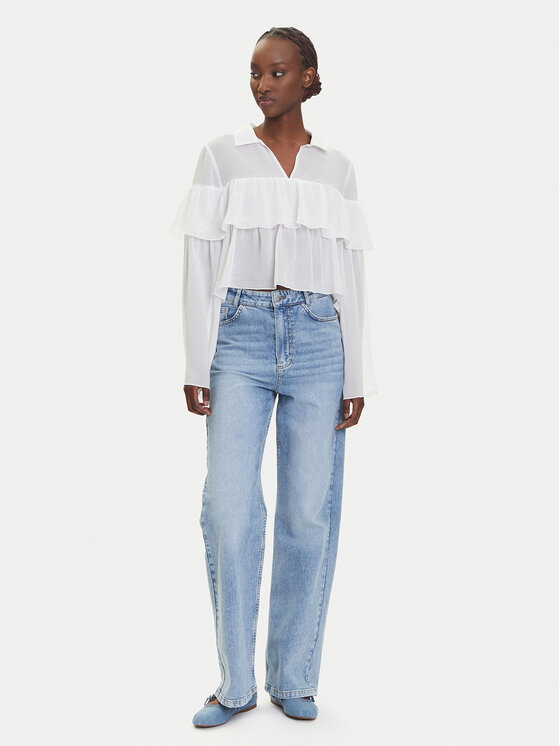 ONLY ONLY Блузка Suzzi 15360661 Білий Regular Fit