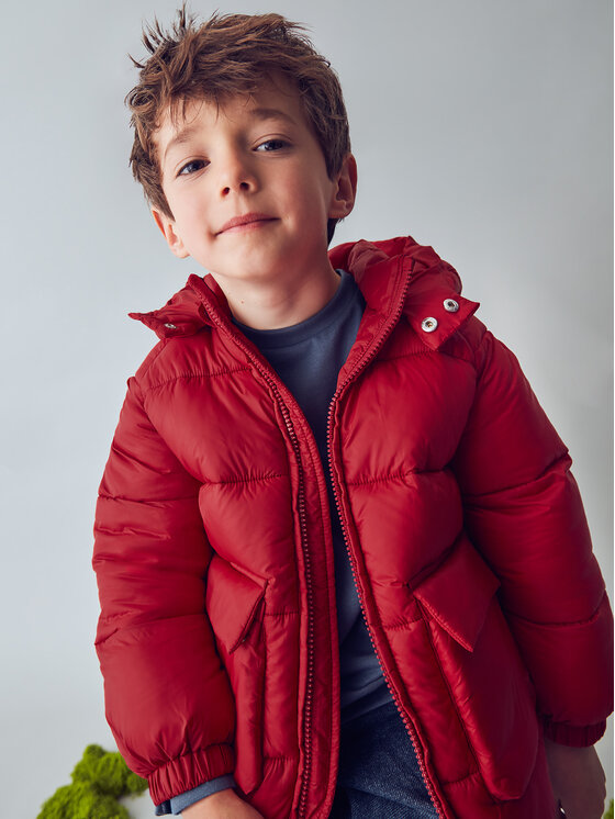 Mayoral Mayoral Giubbotto invernale 412 Rosso Regular Fit