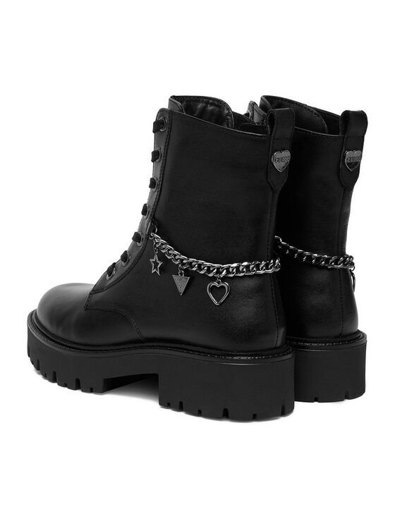 Guess Guess Polacchine CEO-CI12-LEA-04 Nero